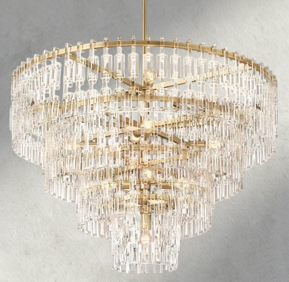 Marignan Tiered Round Chandelier 36", 48", 60"-chandelier-Briglighting