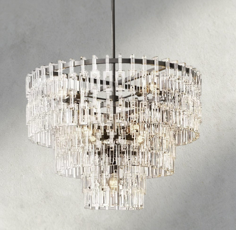 Marignan Tiered Round Chandelier 36", 48", 60"-chandelier-Briglighting