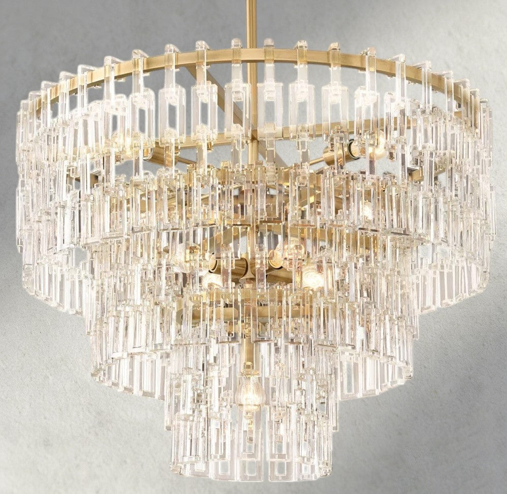 Marignan Tiered Round Chandelier 36", 48", 60"-chandelier-Briglighting