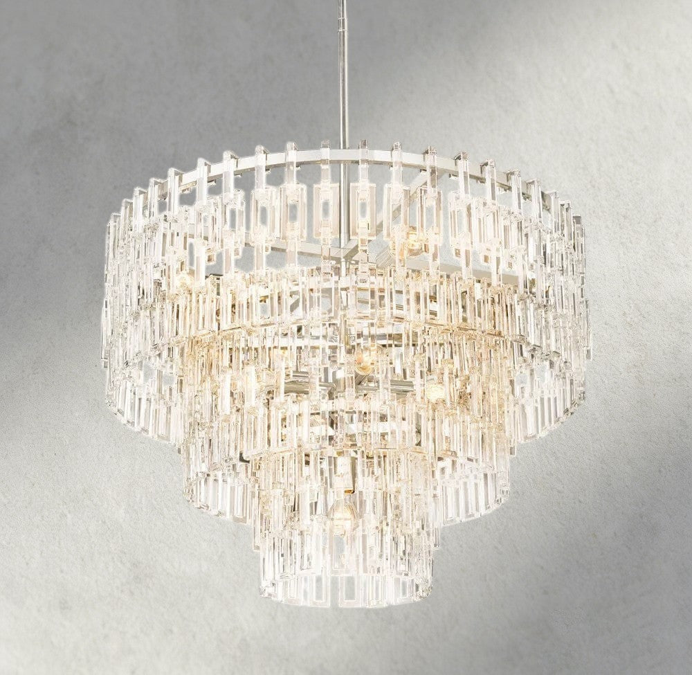Marignan Tiered Round Chandelier 36", 48", 60"-chandelier-Briglighting