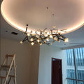 Minas Rustic Tree Branch Chandelier - Black47.24” ( 120 cm )Warm White 3000KBriglighting