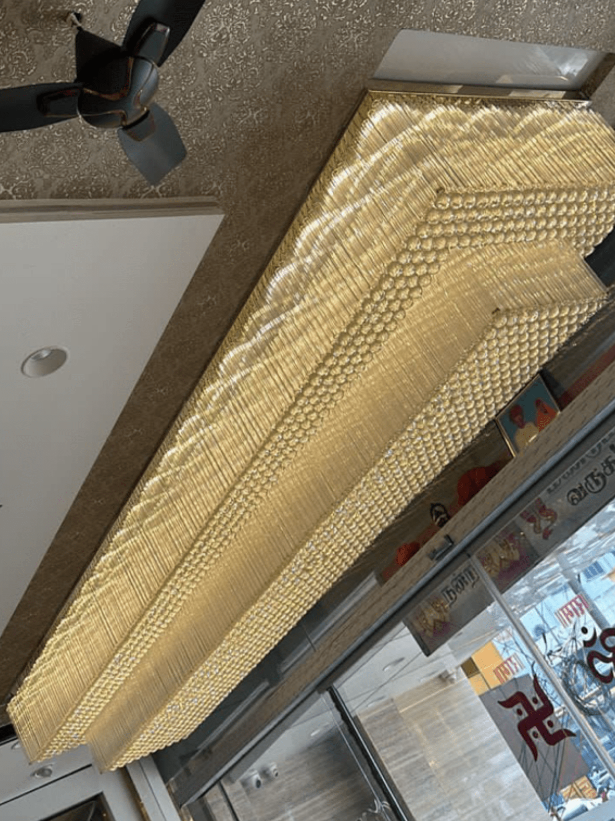 Modern Extra 2/3 Tiered Flush Mount Crystal Chandelier for Large Area-Chandeliers-Briglighting