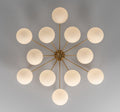 Orion Oval Flush Mount Base Chandelier Ø47.8″-NORMAL-Briglighting