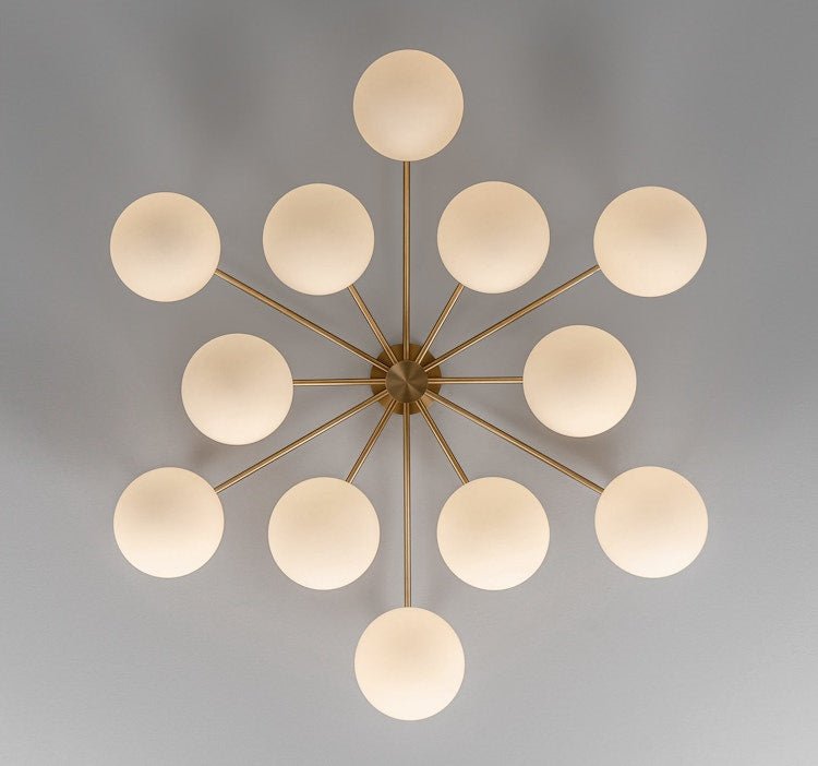 Orion Oval Flush Mount Base Chandelier Ø47.8″-NORMAL-Briglighting