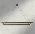 Peralta Rectangular Chandelier 48", 62"-chandelier-Briglighting