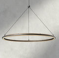 Peralta Round Chandelier 36", 48", 60", 2-Tier 60"-chandelier-Briglighting