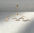 Lily Clear Glass Round Chandelier-Chandelier-Briglighting