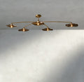 Lily Smoke Glass Flushmount-Flushmounts-Briglighting