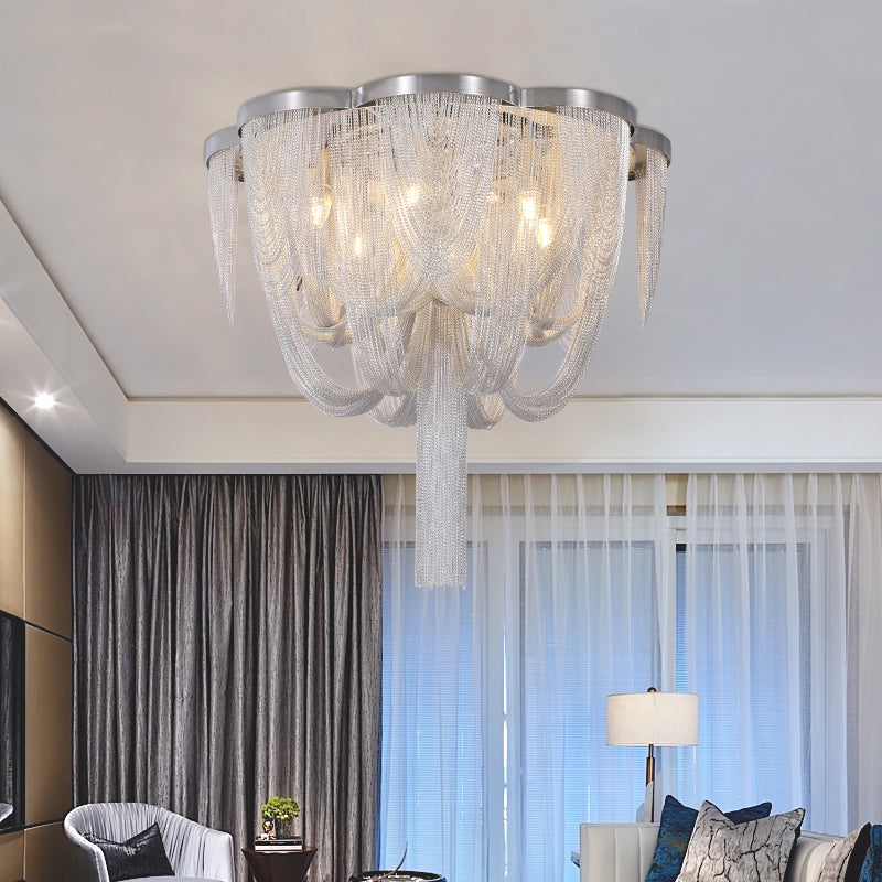 Tassel Long-Tail chandelier-Chandelier-Briglighting