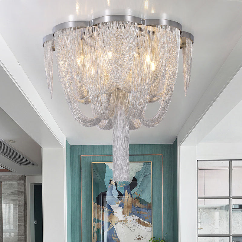 Tassel Long-Tail chandelier-Chandelier-Briglighting