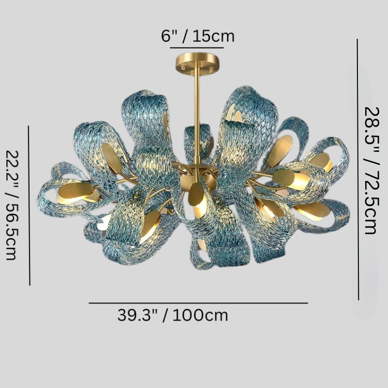 Radiantia Indoor Chandelier - 12Briglighting