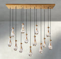 Rain Rectangular Chandelier 54", 72"-Briglighting