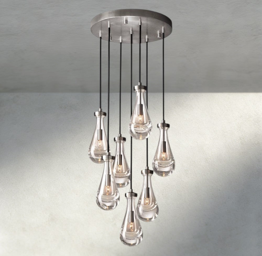 Rain Round Chandelier 18", 36", 47", 60"-Briglighting