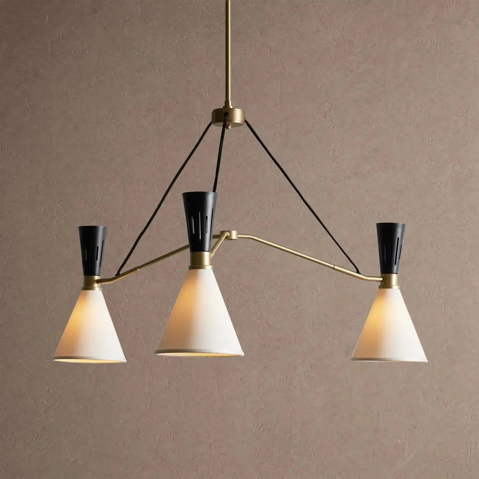 Ramsey 3/5 Lights Round Chandelier - 3-LightBriglighting
