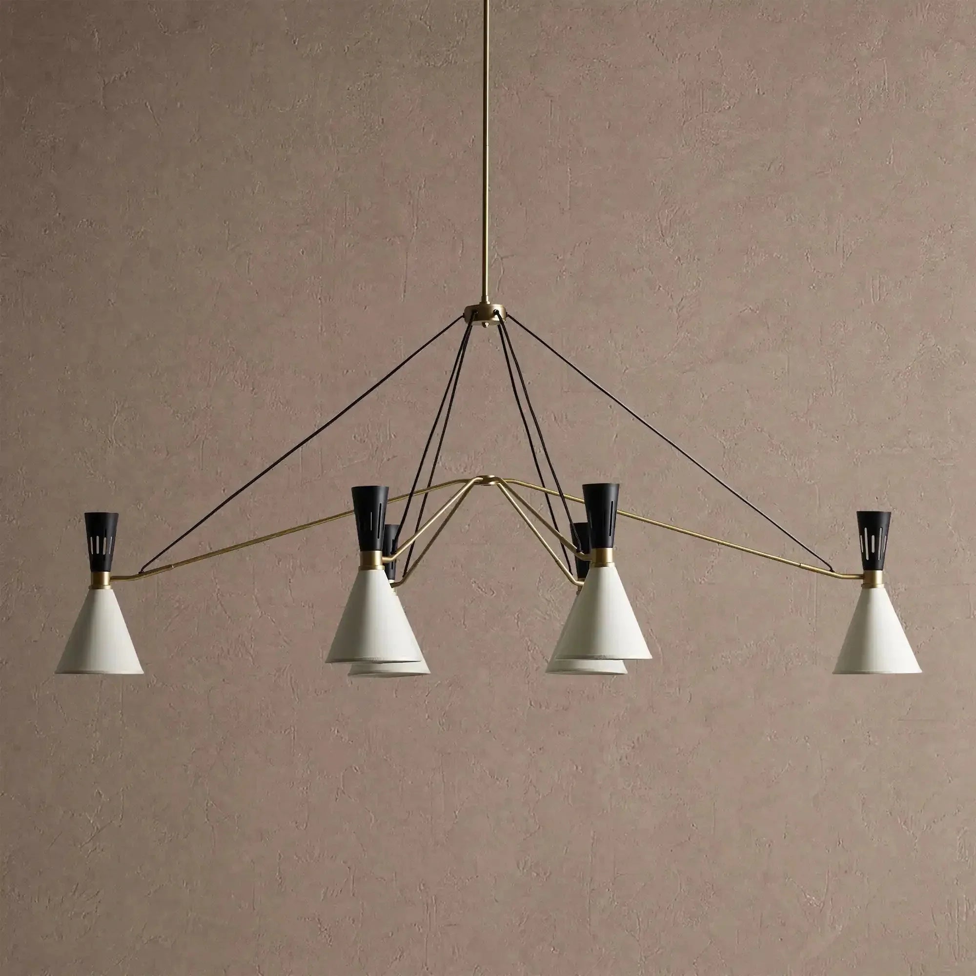 Ramsey 6-Light Linear Chandelier - Briglighting