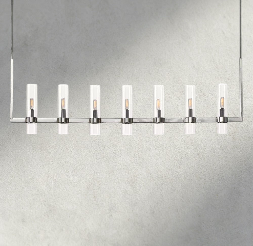 Ravelle Linear Chandelier 59", 73"-Briglighting