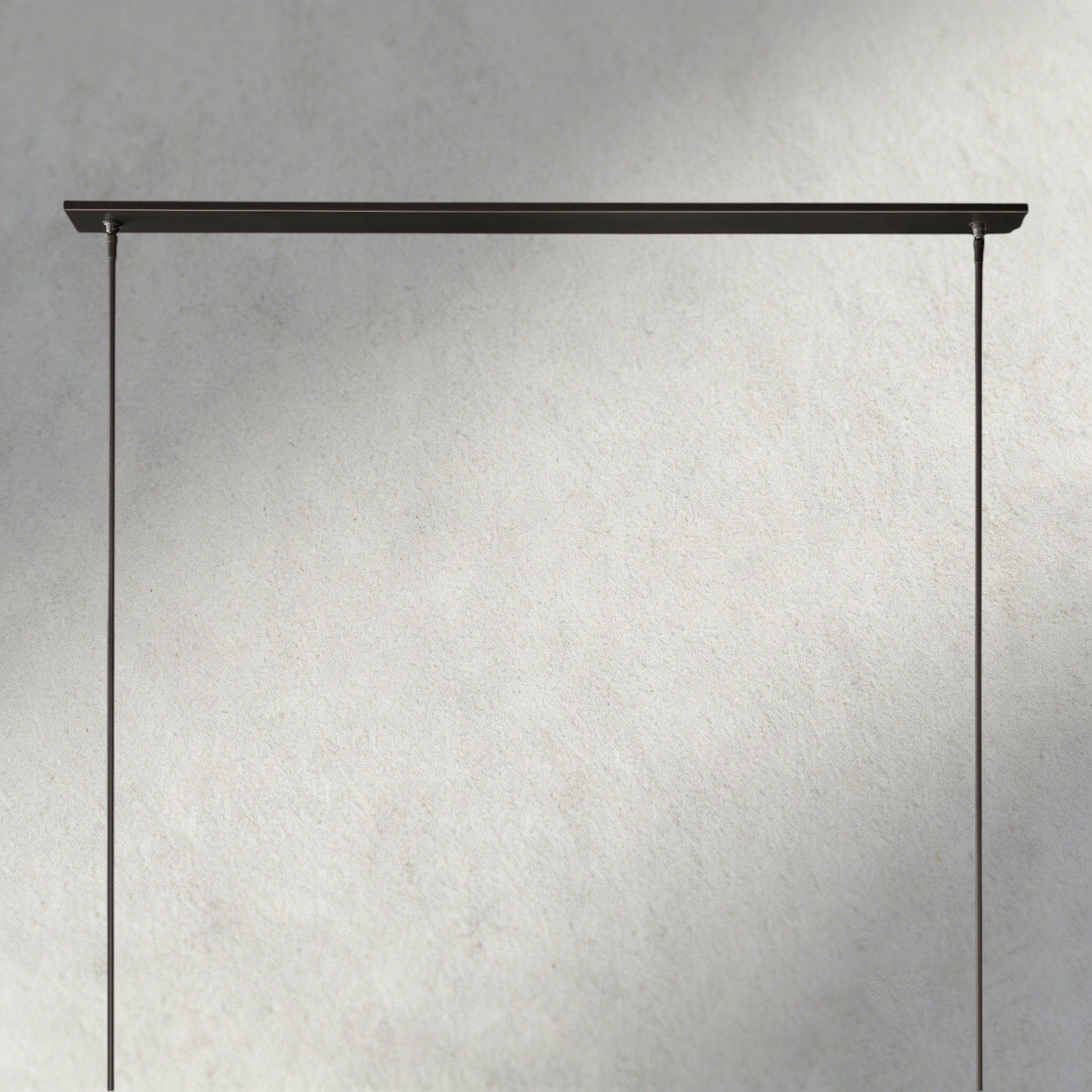 Ravelle Linear Milk Glass Chandelier 59", 71"-Chandelier-Briglighting