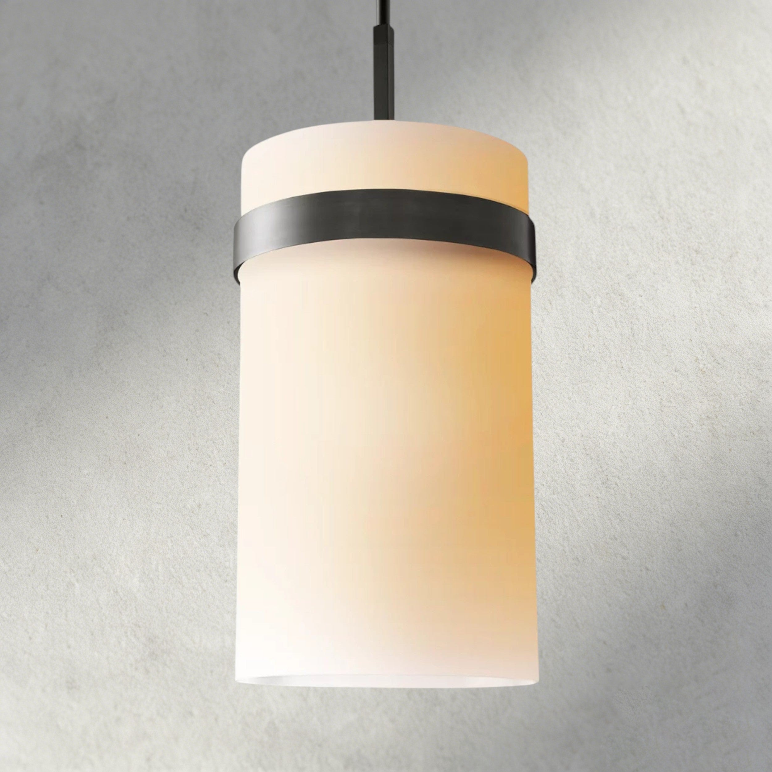 Ravelle Milk Glass Pendant 5", 8", 10", 12"-Pendant Lamp-Briglighting