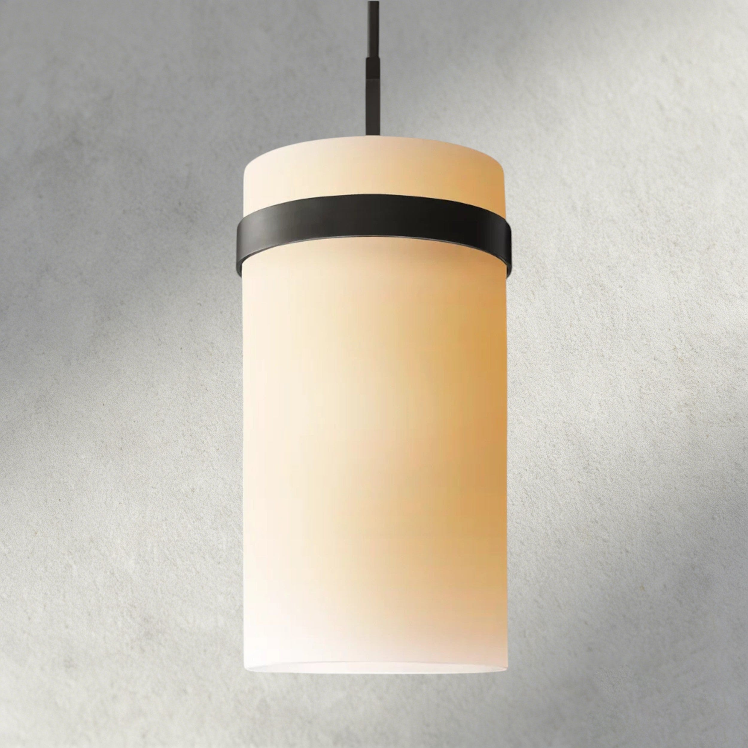 Ravelle Milk Glass Pendant 5", 8", 10", 12"-Pendant Lamp-Briglighting