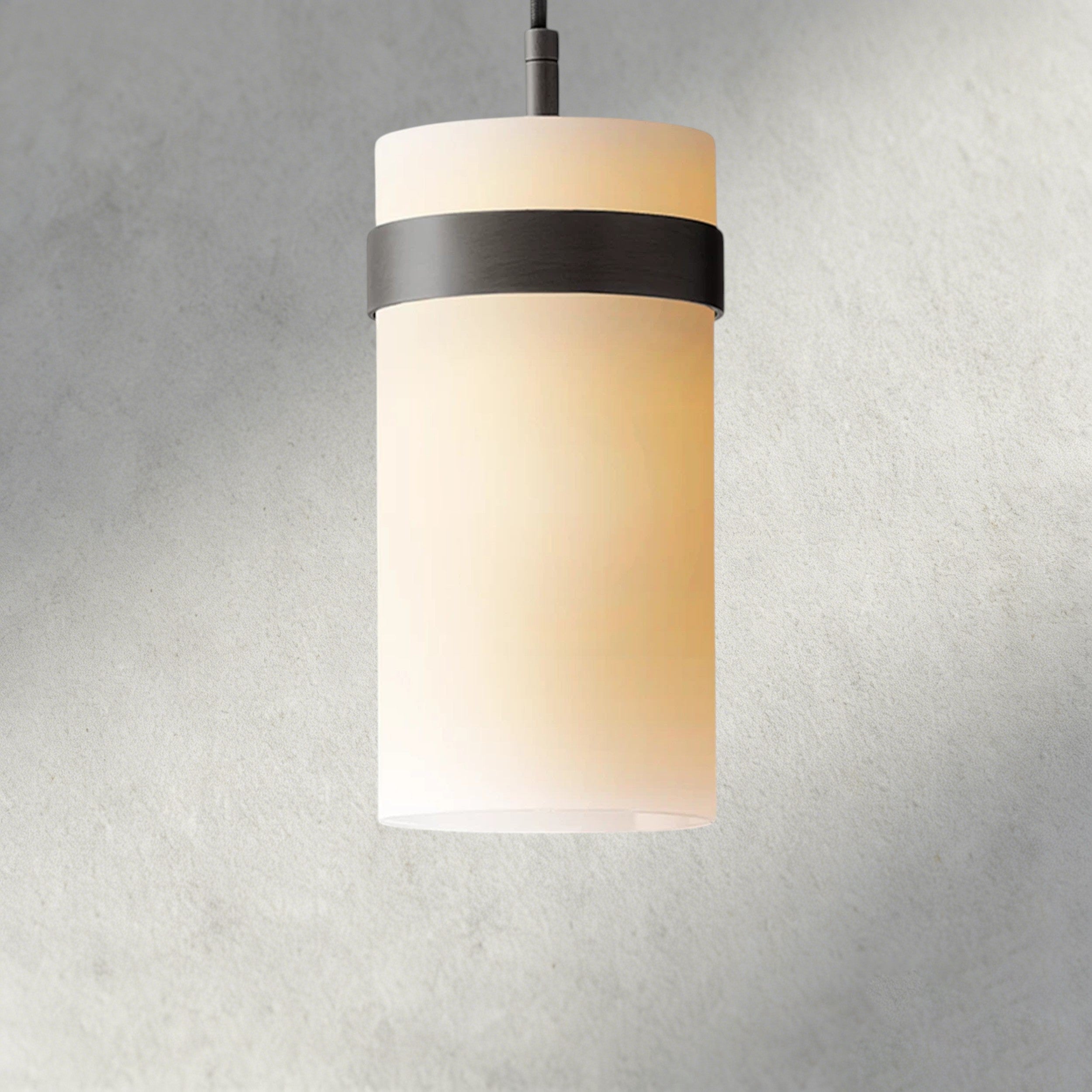 Ravelle Milk Glass Pendant 5", 8", 10", 12"-Pendant Lamp-Briglighting