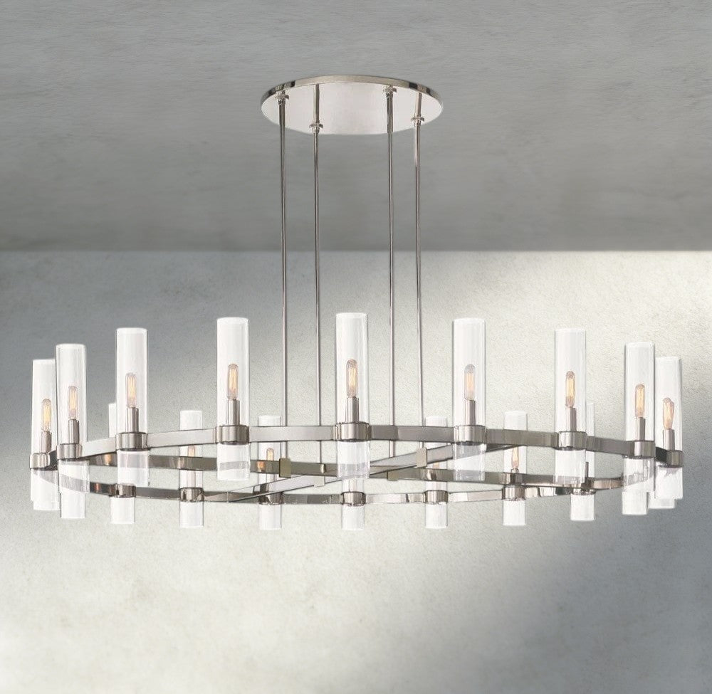Ravelle Round Chandelier 36", 48", 60"-Briglighting