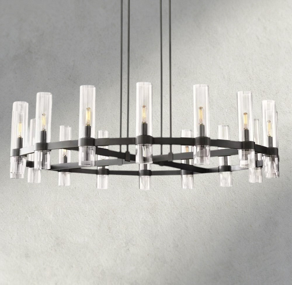 Ravelle Round Chandelier 36", 48", 60"-Briglighting
