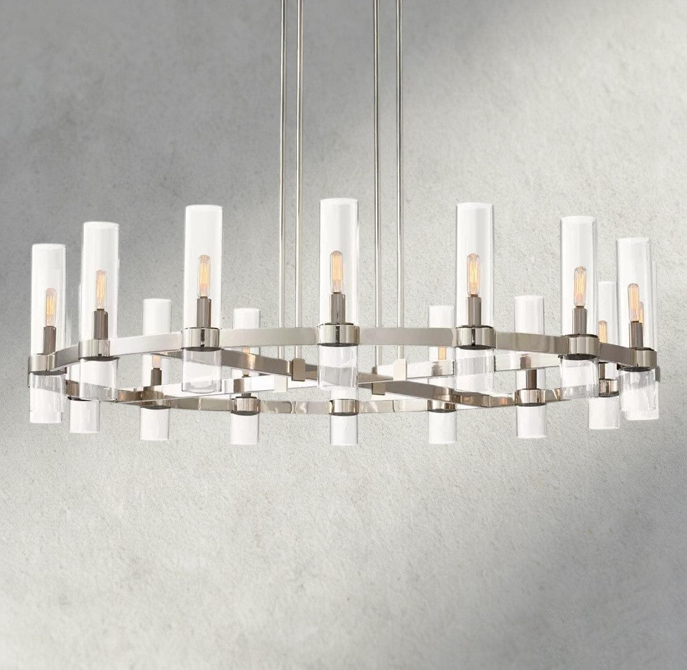 Ravelle Round Chandelier 36", 48", 60"-Briglighting