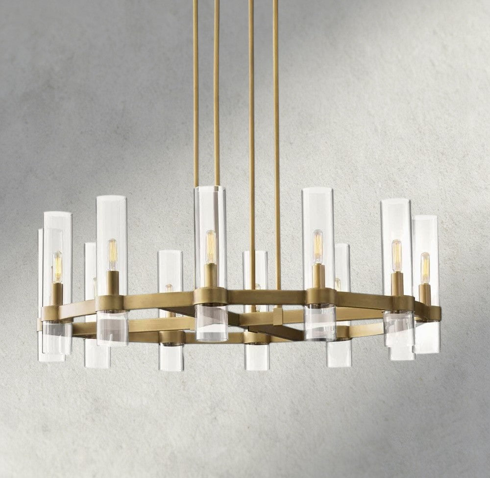 Ravelle Round Chandelier 36", 48", 60"-Briglighting