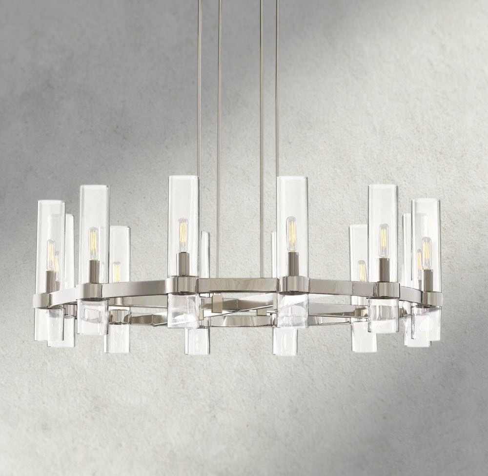 Ravelle Round Chandelier 36", 48", 60"-Briglighting