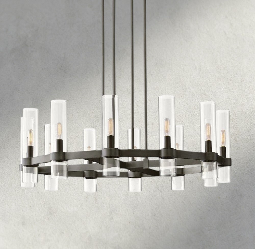Ravelle Round Chandelier 36", 48", 60"-Briglighting