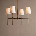 Rhodas Round Chandelier - 4-LightBrassBriglighting