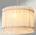 San Marco Alabaster Round Chandelier 22", 37", 48", 60"-chandelier-Briglighting
