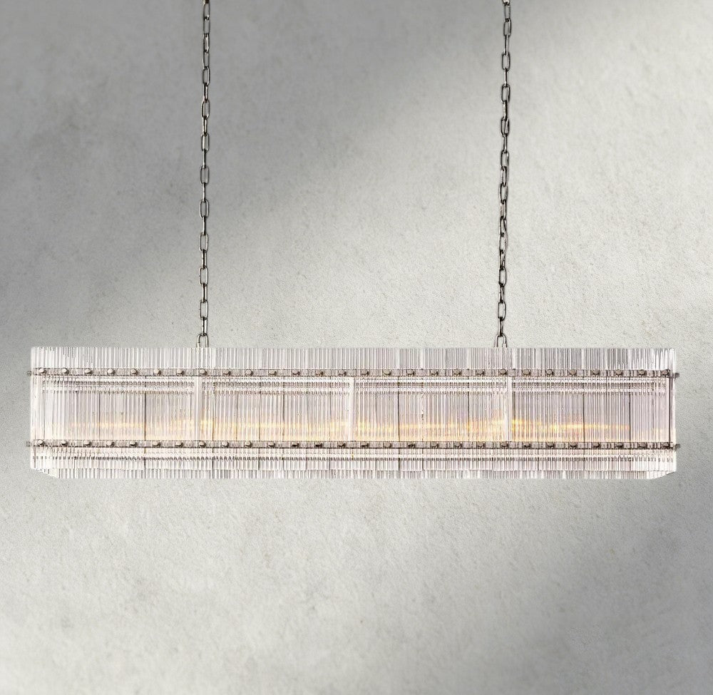 San Marco Rectangular Chandelier 54", 72"-chandelier-Briglighting