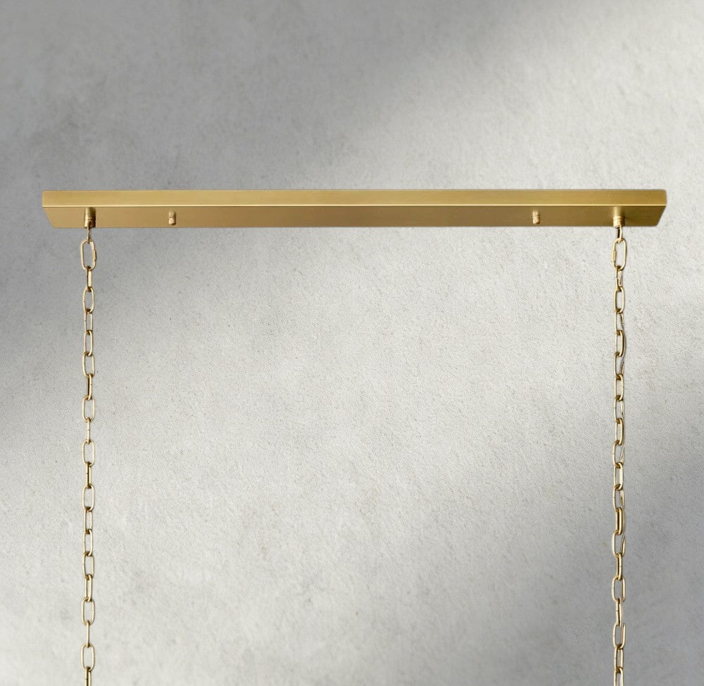 San Marco Rectangular Chandelier 54", 72"-chandelier-Briglighting