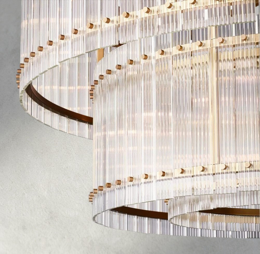 San Marco Two-Tier Round Chandelier 22", 37", 48", 60"-chandelier-Briglighting