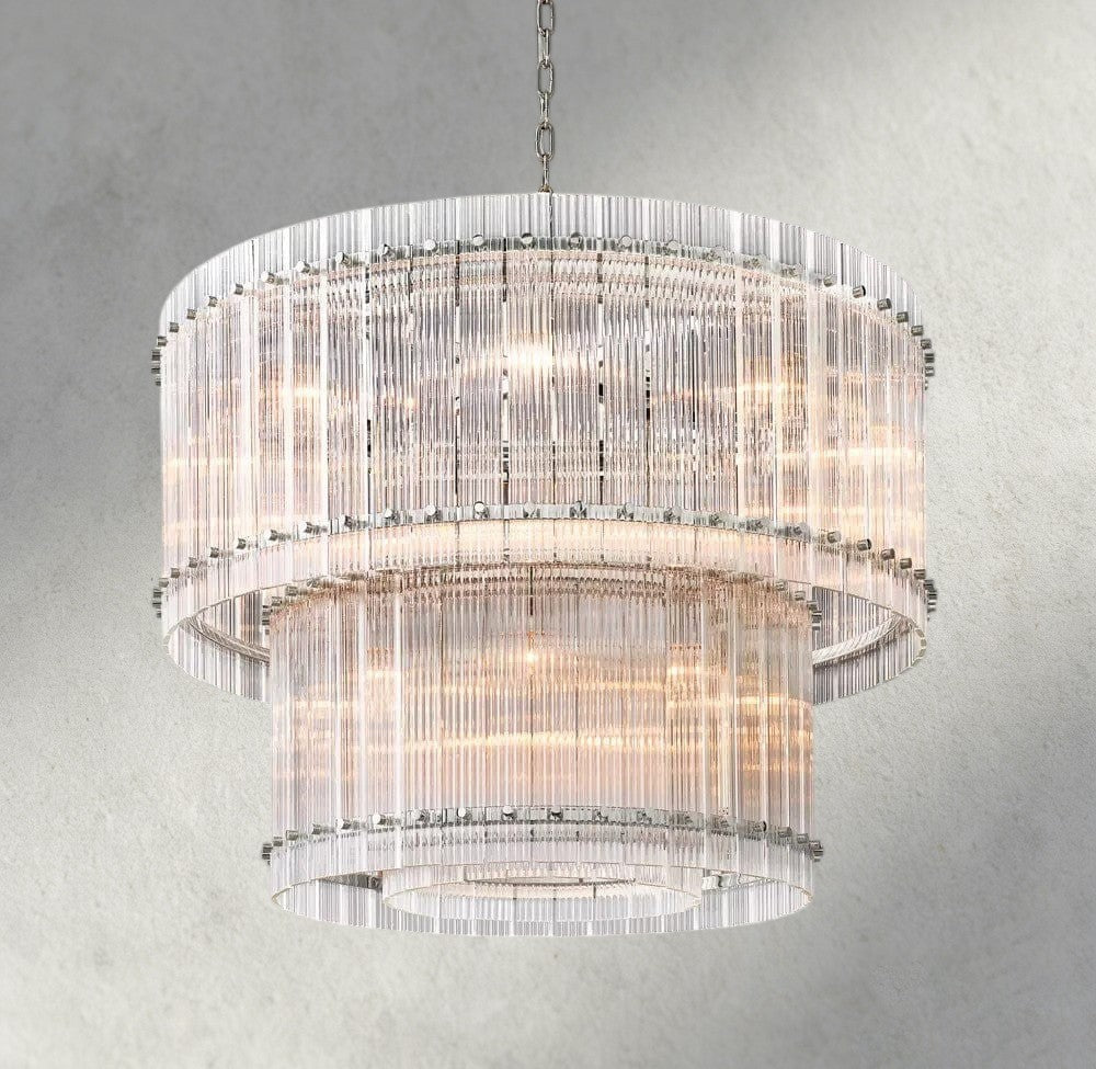 San Marco Two-Tier Round Chandelier 22", 37", 48", 60"-chandelier-Briglighting