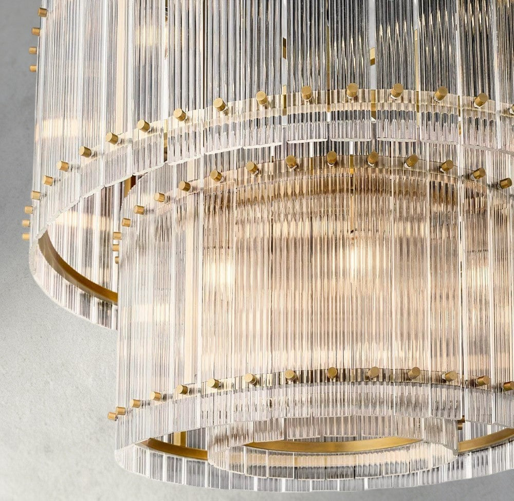 San Marco Two-Tier Round Chandelier 22", 37", 48", 60"-chandelier-Briglighting