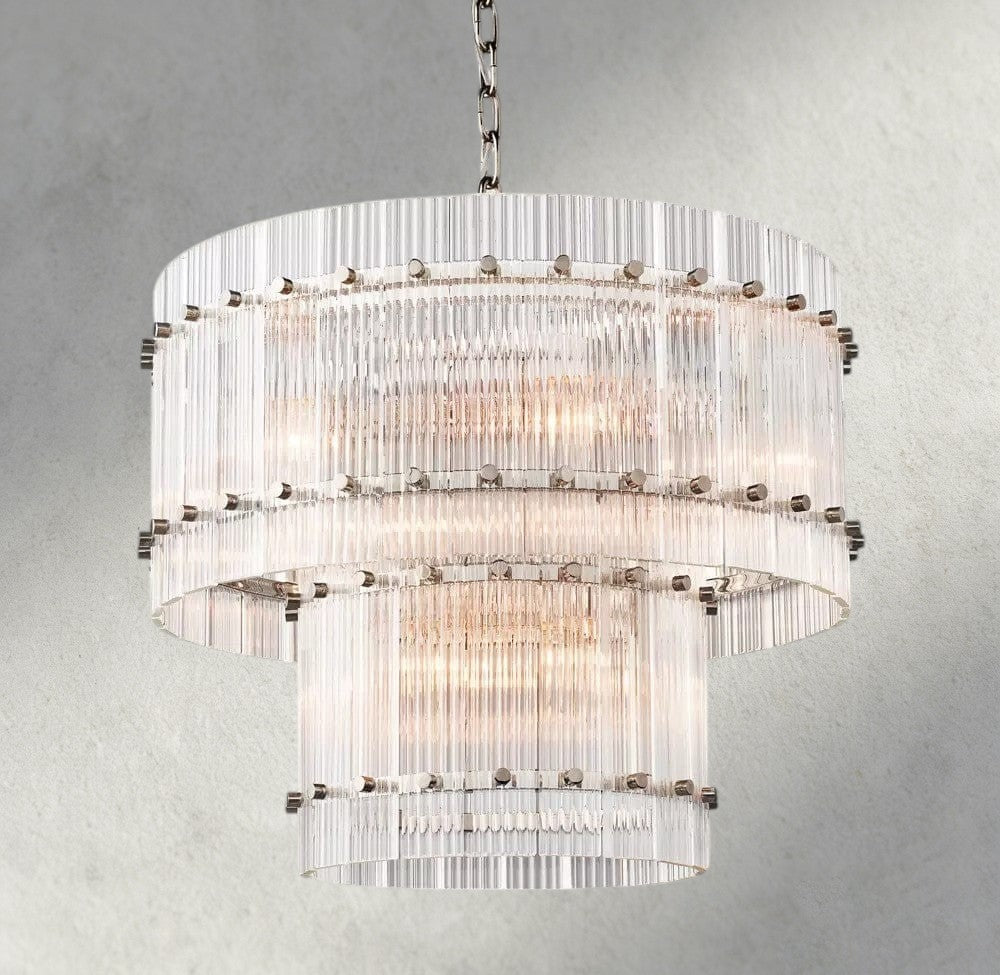 San Marco Two-Tier Round Chandelier 22", 37", 48", 60"-chandelier-Briglighting