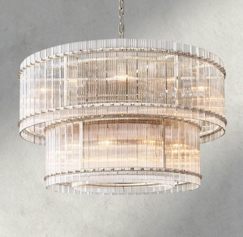 San Marco Two-Tier Round Chandelier 22", 37", 48", 60"-chandelier-Briglighting
