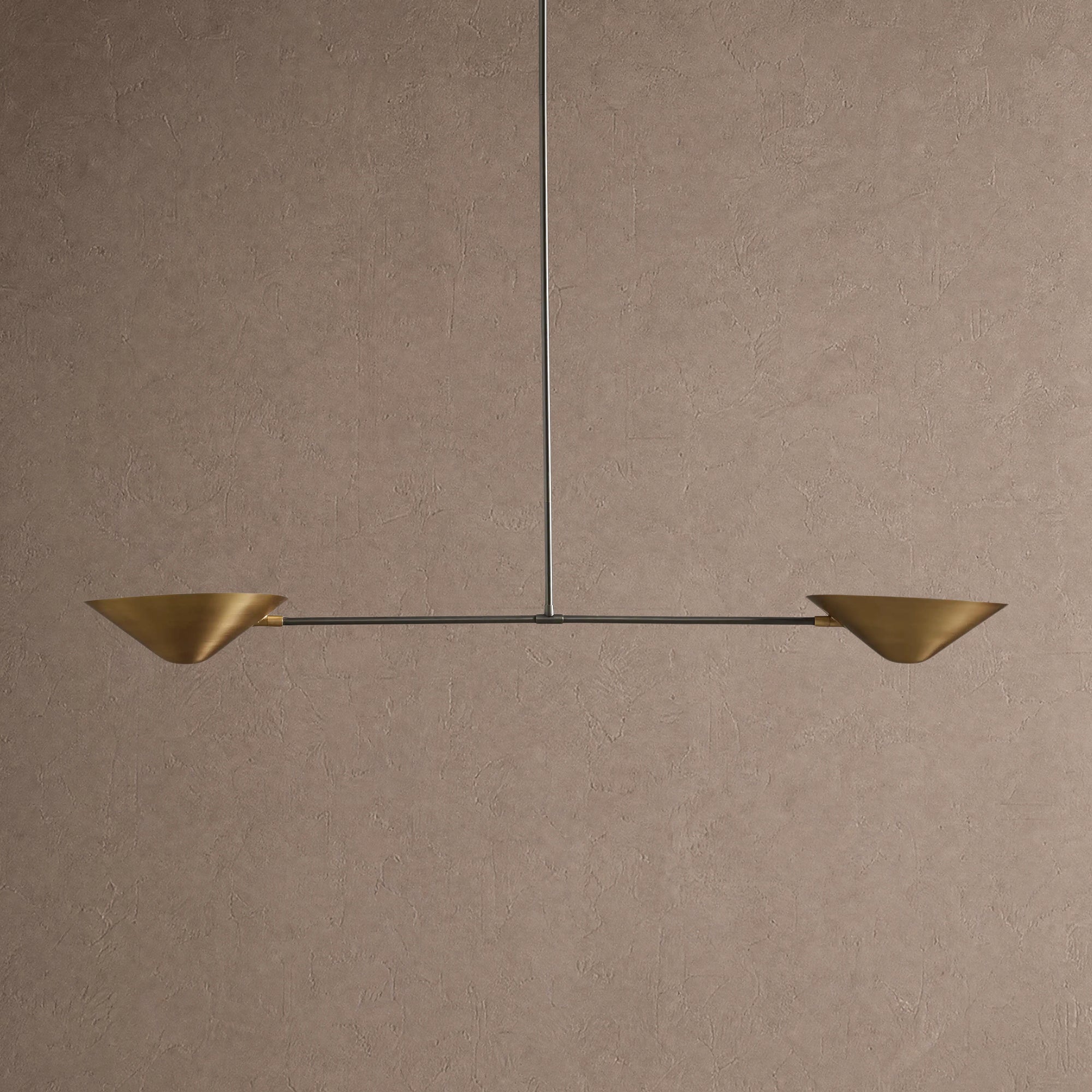 Simms 2-Light Linear Chandelier - Briglighting