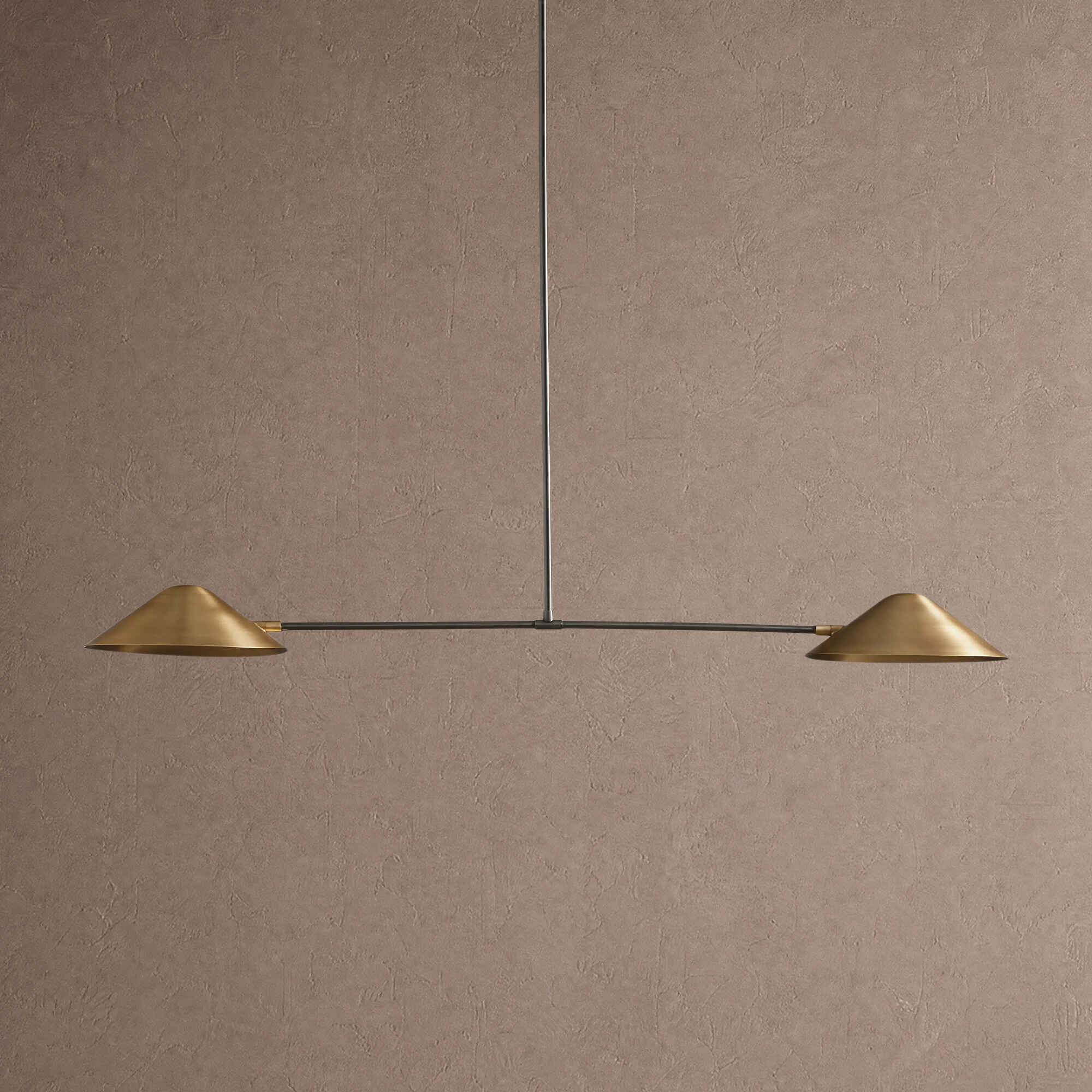 Simms 2-Light Linear Chandelier - Briglighting