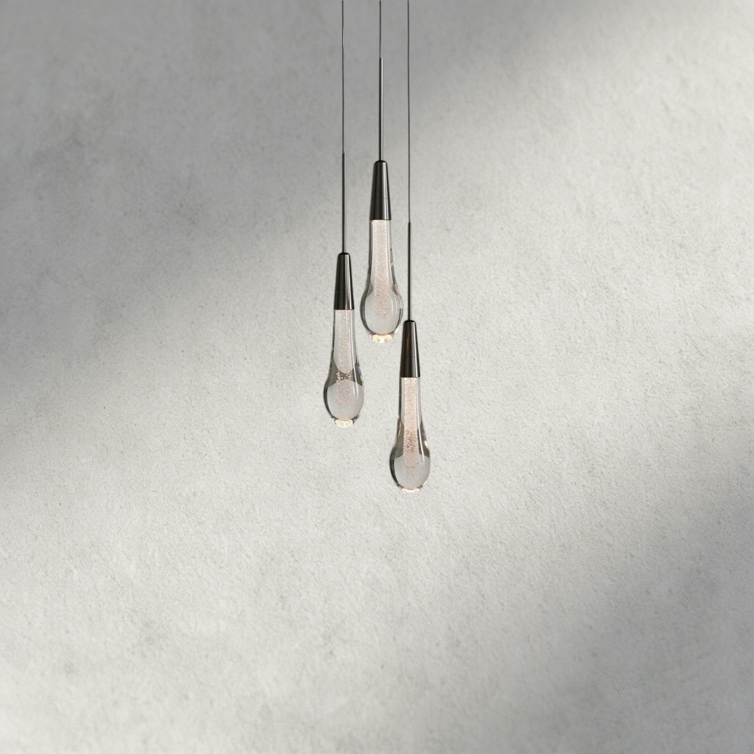 Bronze Soltaire Cluster Pendant