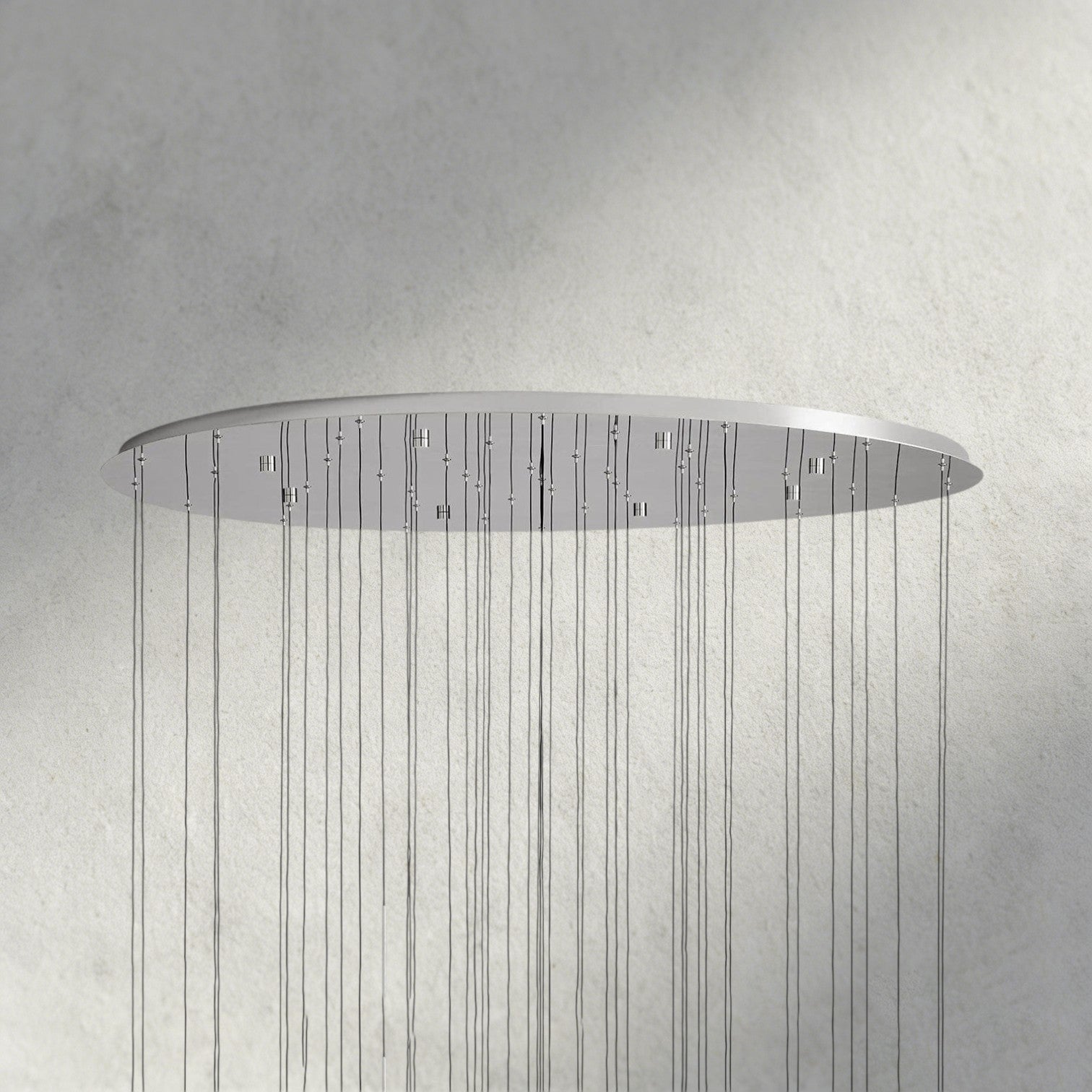 Soltaire Round Chandelier 17", 24", 36", 58"