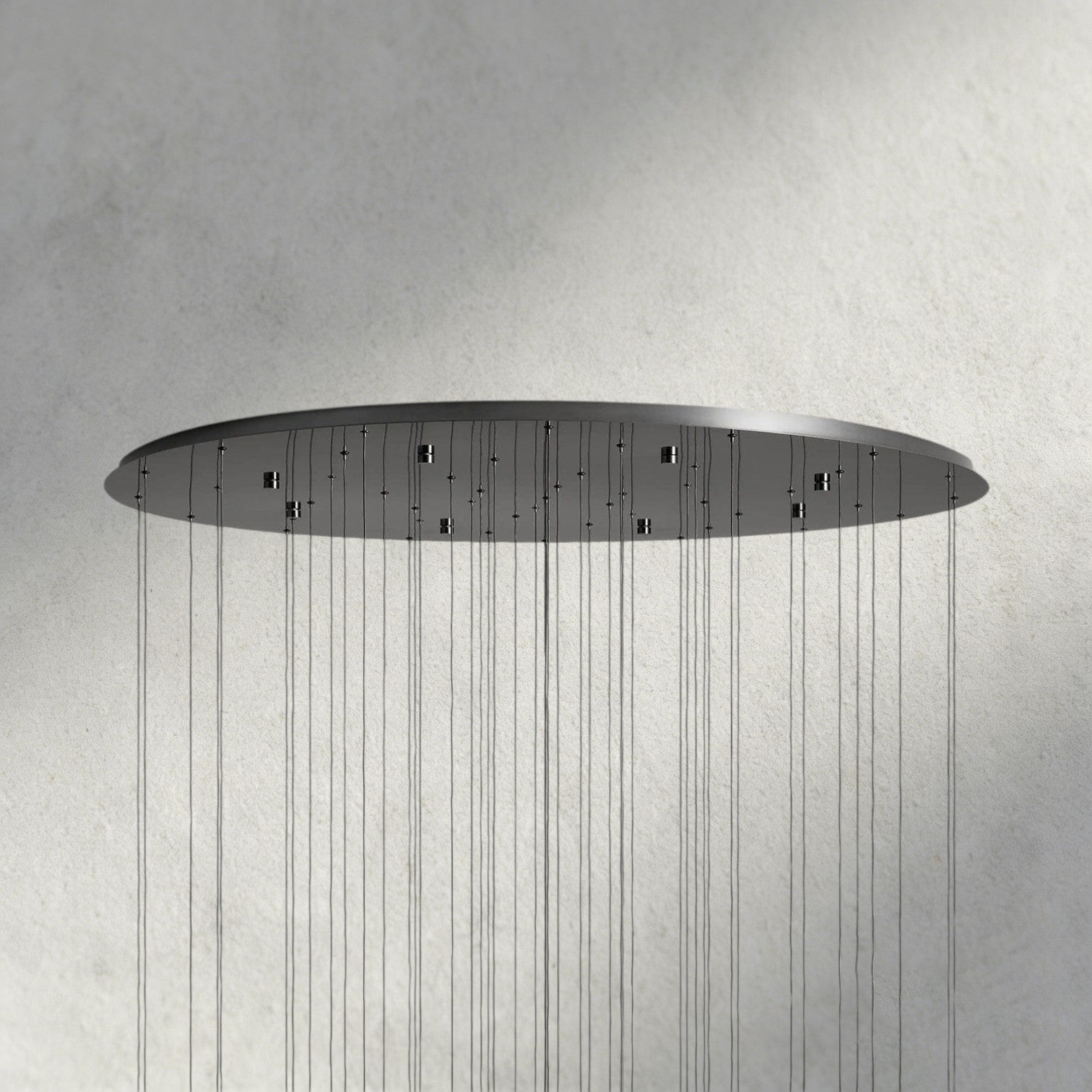 Soltaire Round Chandelier 17", 24", 36", 58"