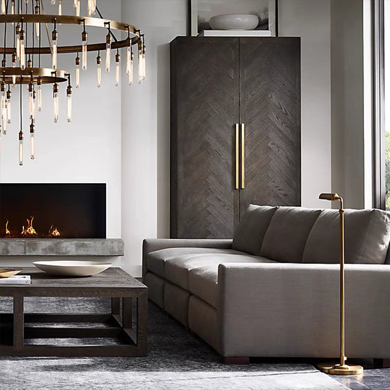 Retro-Inspired Metal Pendant Light Chandelier for Living Room/Bedroom/Staircase/Villa-Briglighting