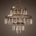 Retro-Inspired Metal Pendant Light Chandelier for Living Room/Bedroom/Staircase/Villa-Briglighting