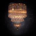Tiffany Round Flushmount Pendant-Chandelier-Briglighting