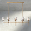 Tulip Linear Chandelier 52", 65"-chandelier-Briglighting