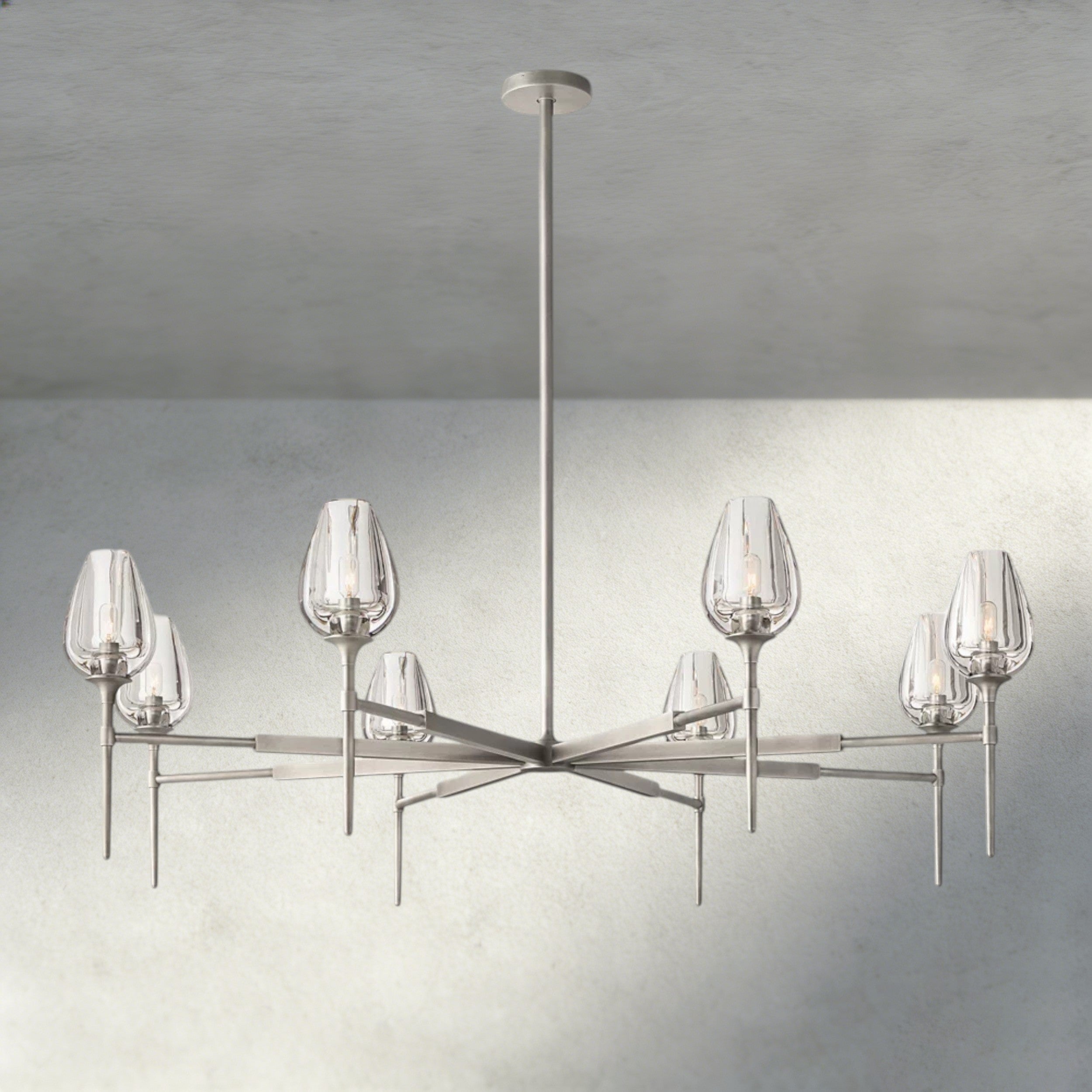 TULIP ROUND CHANDELIER 27", 42", 54"-chandelier-Briglighting